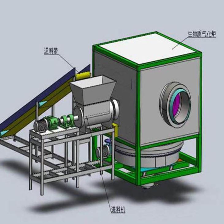 Industrial Solid Waste Gasification Burner